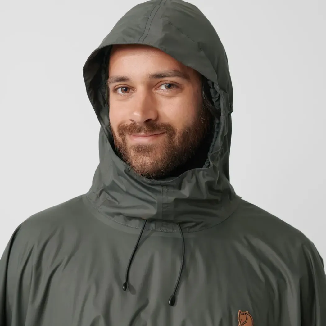 Fjällräven Vanntett regnponcho, Graphite