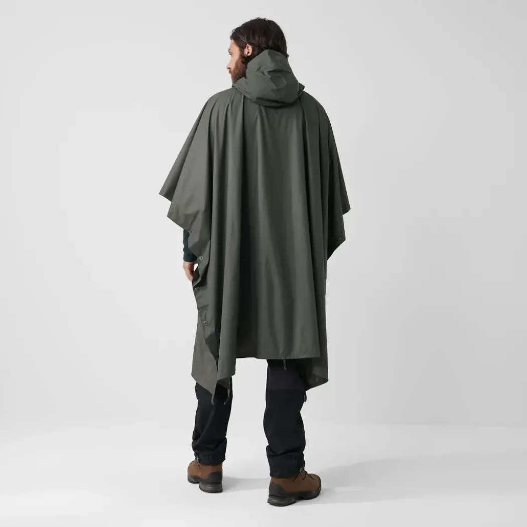 Fjällräven Vanntett regnponcho, Graphite