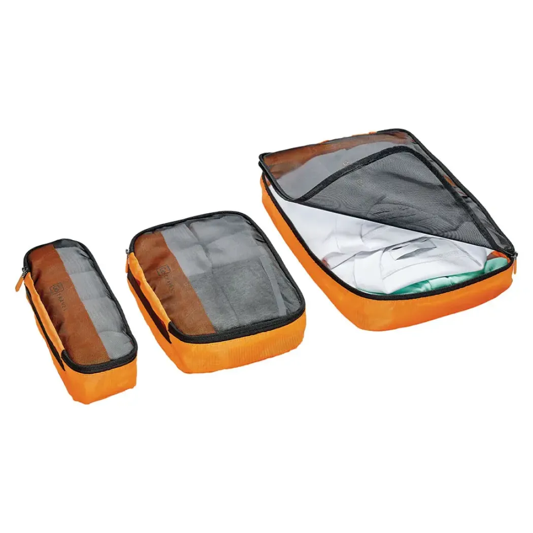 Go Travel pakkeposer til koffert (Triple Pack)