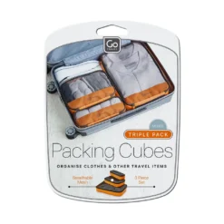 Go Travel pakkeposer til koffert (Triple Pack)
