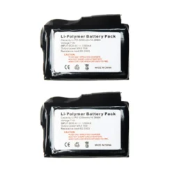 HeatX 2x Ekstra 2200mah batteri varmehansker og varmevotter