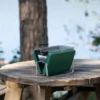 HomeLine Buddy kullgrill i koffertformat, grønn