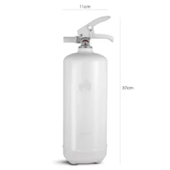 Housegard 2 kg pulverslukker, hvit