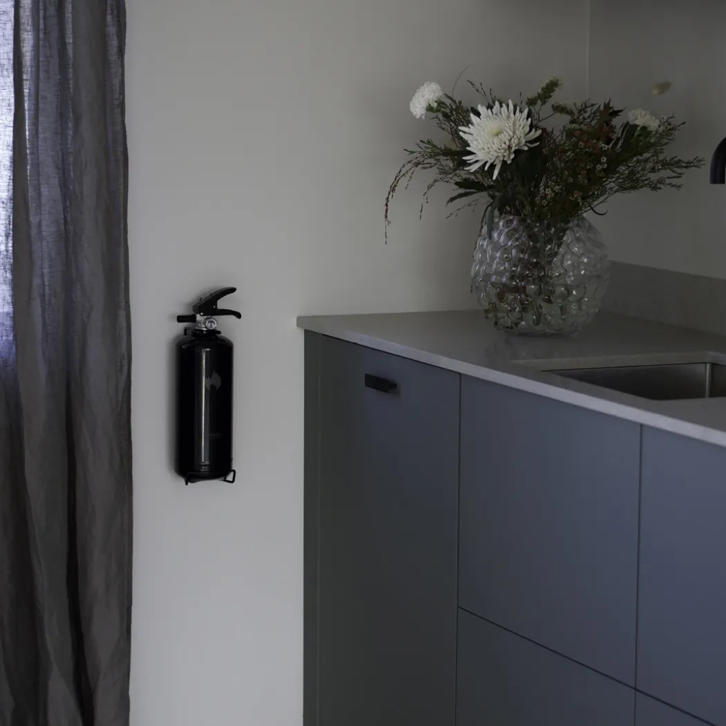 Housegard 2 kg pulverslukker, svart