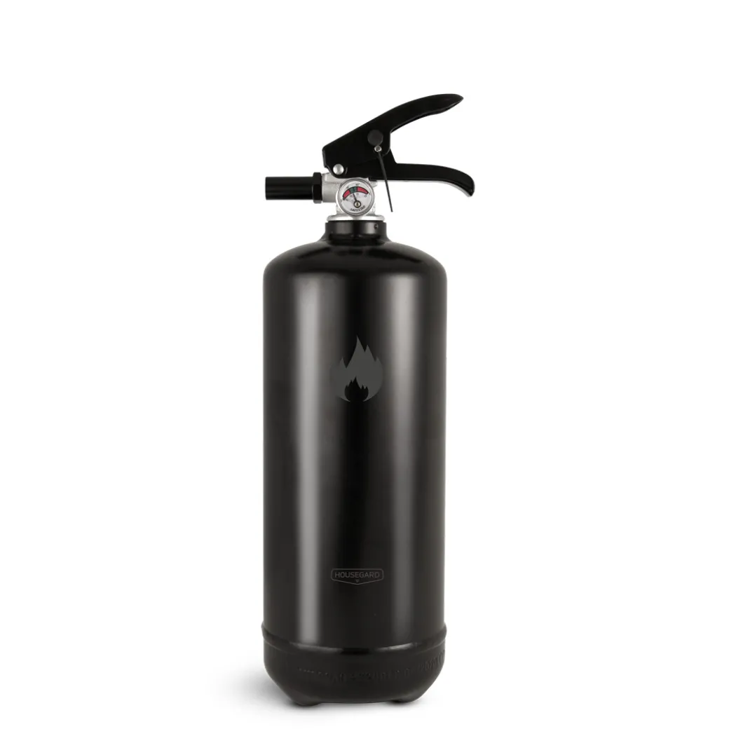 Housegard 2 kg pulverslukker, svart