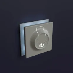 Miteless Home kjemikaliefri middbeskyttelse med ultralyd, grå