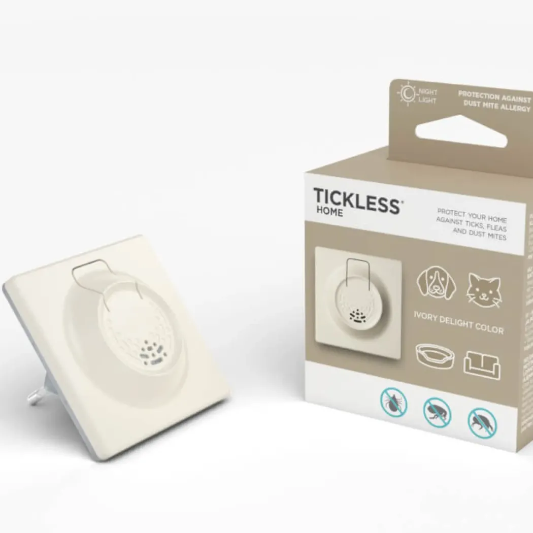 Miteless Home kjemikaliefri middbeskyttelse med ultralyd, beige