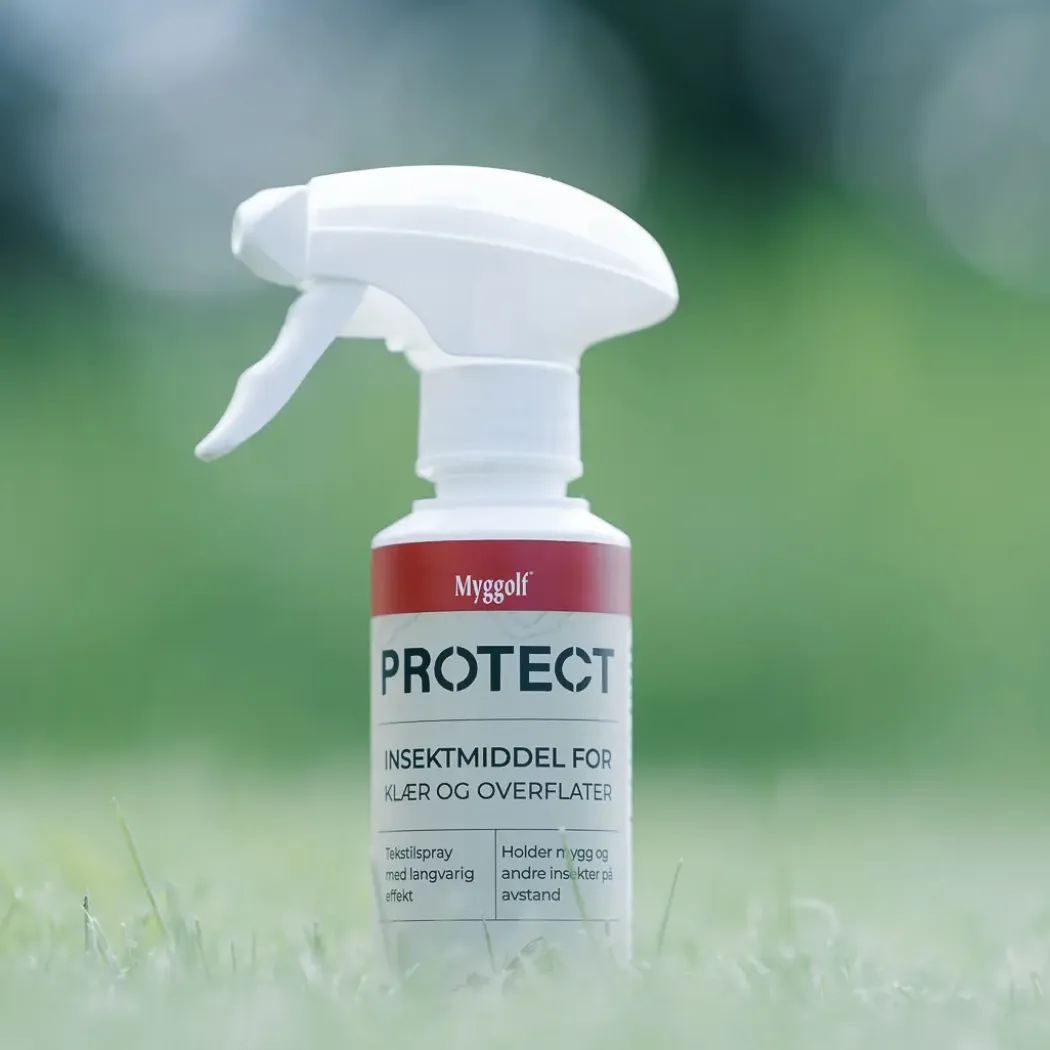 Myggolf Protect Insektmiddel for klær og overflater, 250 ml