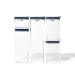 OXO POP lufttette oppbevaringsbokser, 5 stk