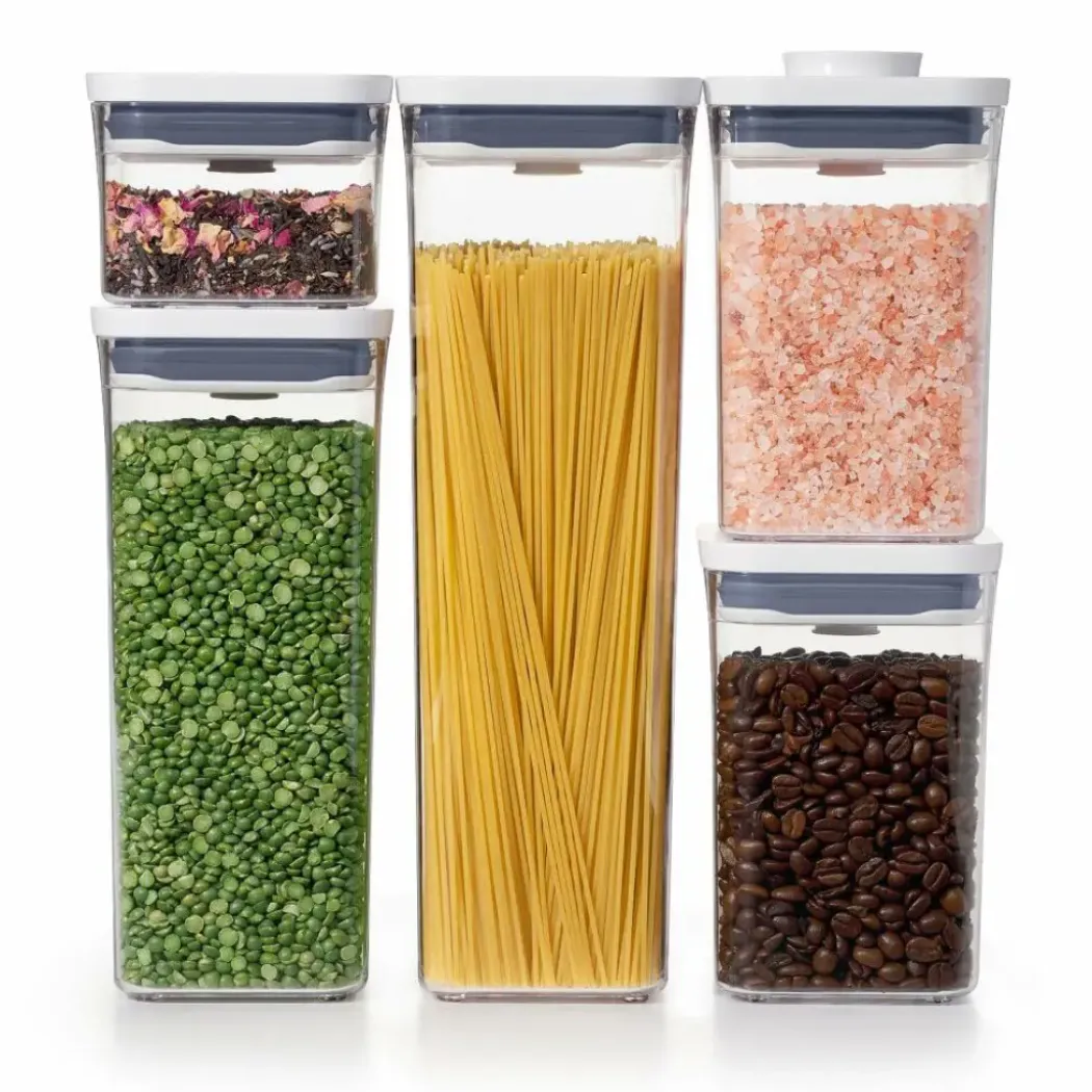 OXO POP lufttette oppbevaringsbokser, 5 stk