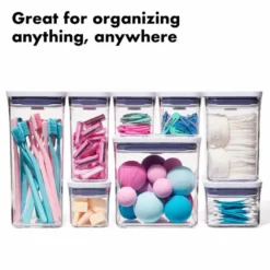 OXO POP lufttette oppbevaringsbokser, 5 stk