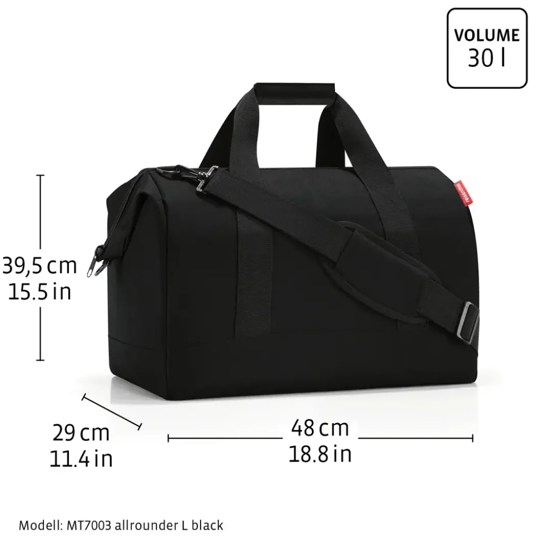 Reisenthel Allrounder L reisebag 30L, grå