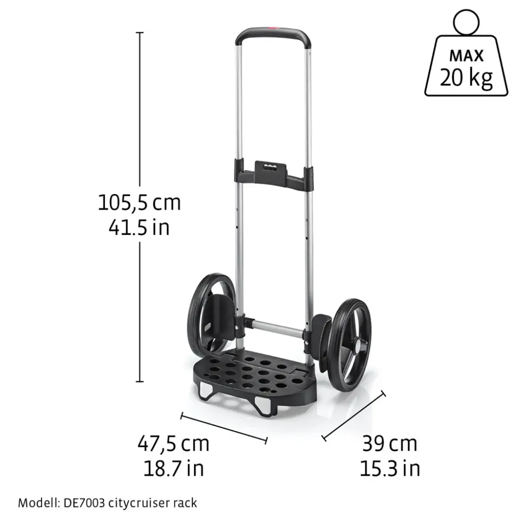 Reisenthel Citycruiser trillebag 45L, mørkeblå
