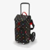 Reisenthel Citycruiser trillebag 45L, sort med fargerike prikker