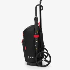 Reisenthel Citycruiser trillebag 45L, sort med røde glidelåser