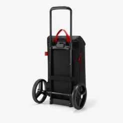 Reisenthel Citycruiser trillebag 45L, sort med røde glidelåser