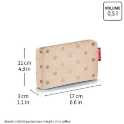 Reisenthel Gavesett veske Cityshopper Dots Coffee