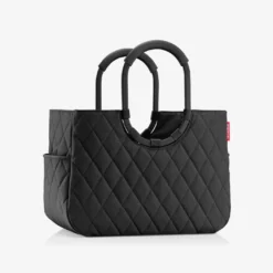 Reisenthel Loopshopper L vattert veske 25L, svart