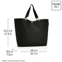 Reisenthel Shopper XL teddy 35L, sand
