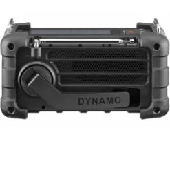 Sangean MMR-99 bærbar nødradio med sveiv, solcelle, DAB+, FM og Bluetooth, svart