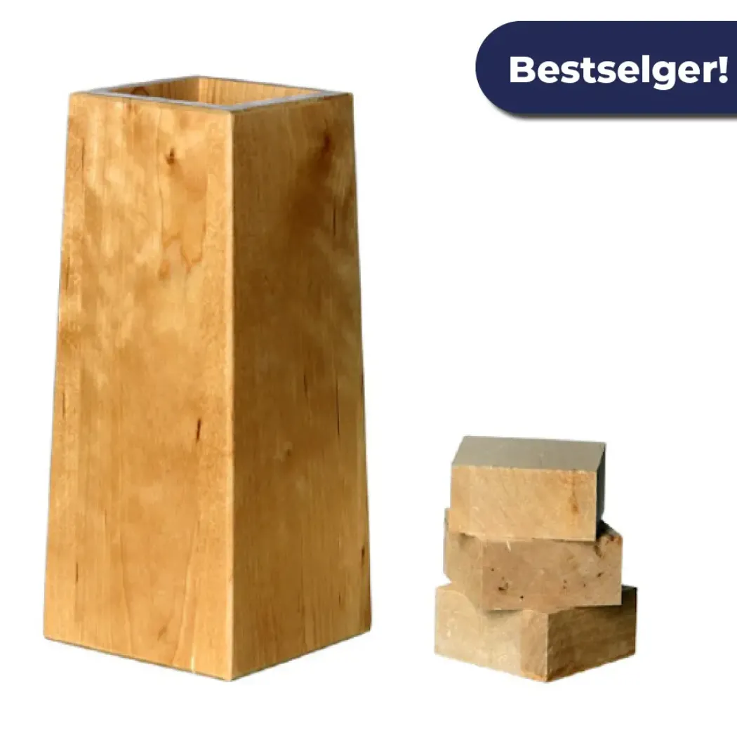 Swereco REKO forhøyningskloss i tre, 1 stk