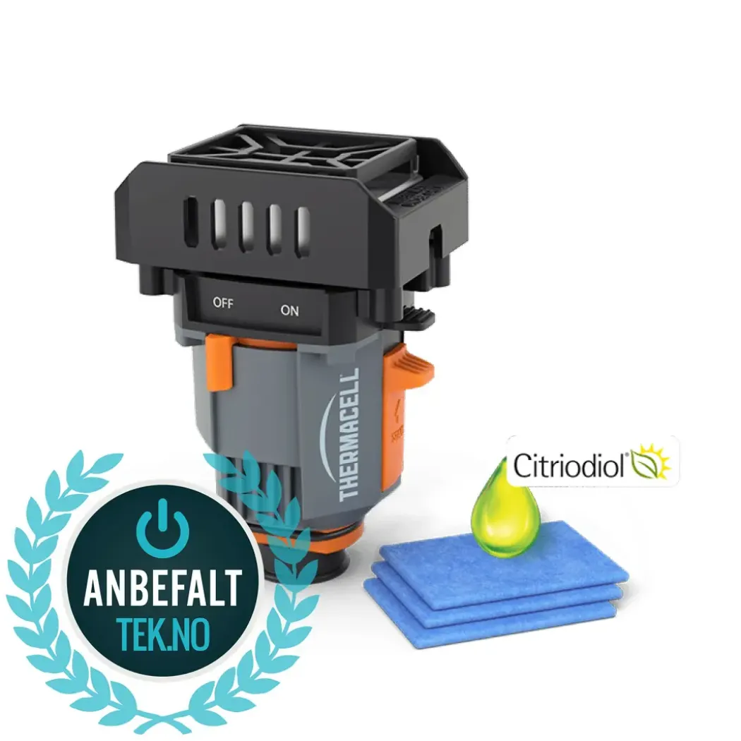 Thermacell Backpacker Myggjager med Citriodiol™