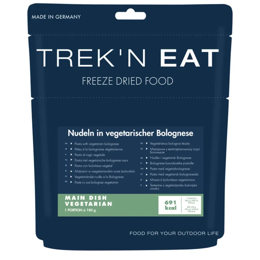 Trek’n Eat Pasta Vegetar Bolognese frysetørket turmat, 770g