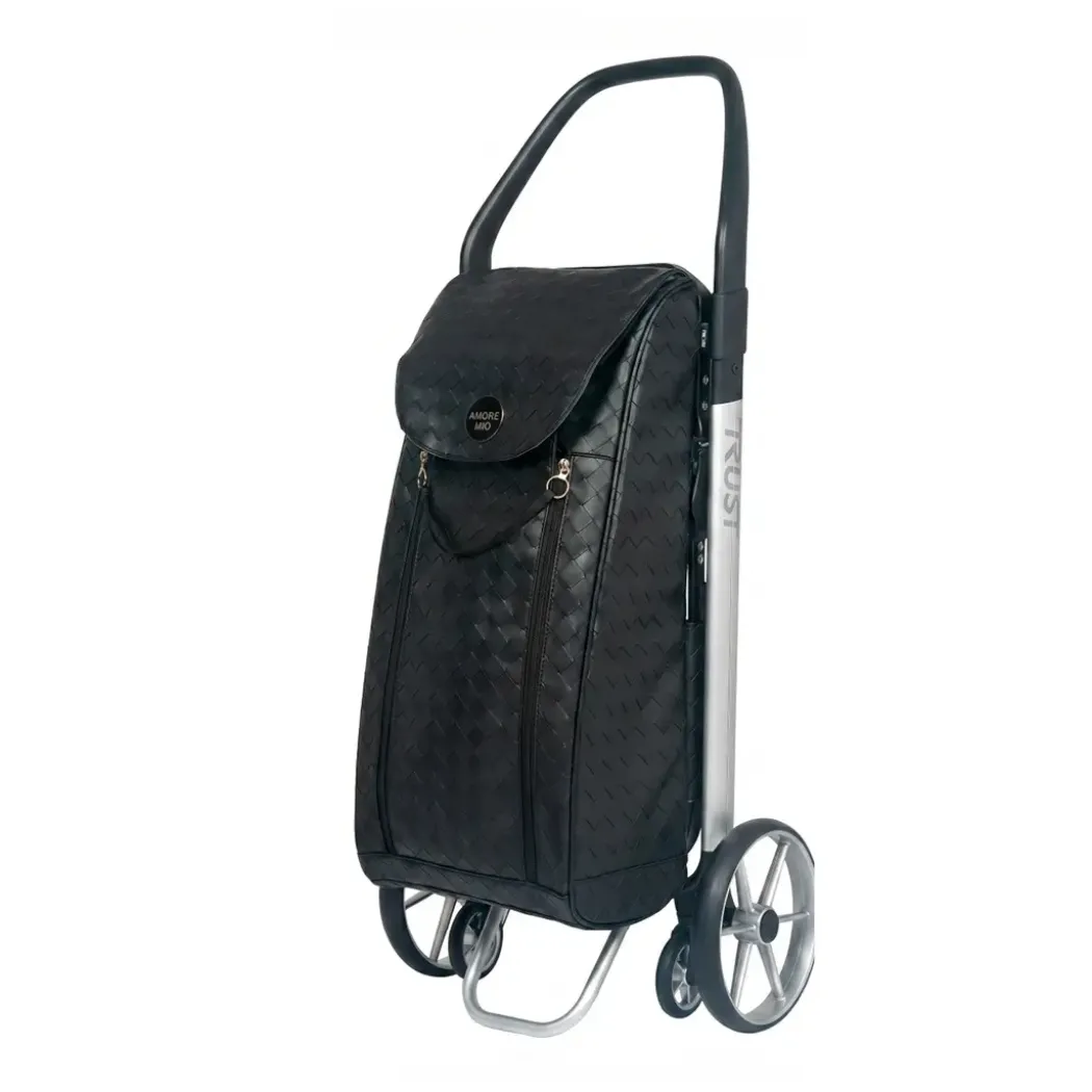 Trust Care Amore Mio 2-i-1 Trillebag med handlevognfunksjon 25L, svart