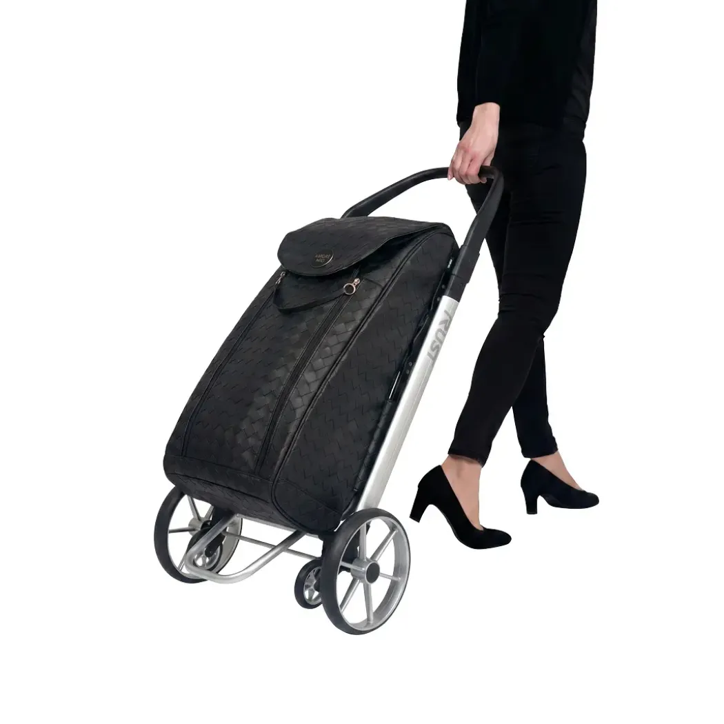Trust Care Amore Mio 2-i-1 Trillebag med handlevognfunksjon 25L, svart