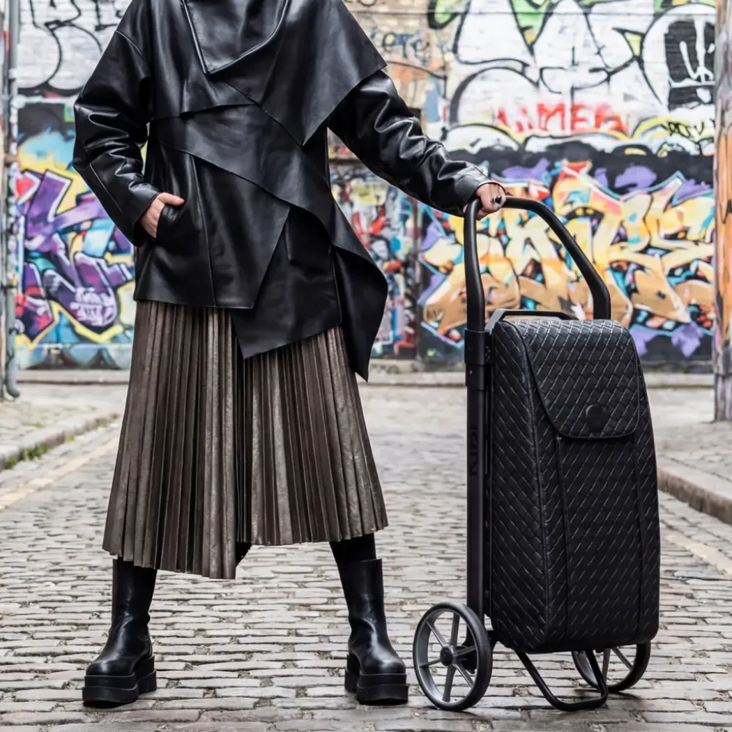 Trust Care Amore Mio 2-i-1 Trillebag med handlevognfunksjon 25L, svart