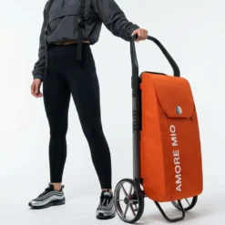 Trust Care Amore Mio 2-i-1 Trillebag med handlevognfunksjon 25L, oransje