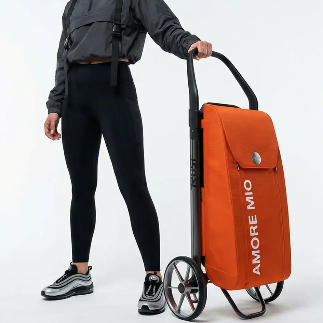 Trust Care Amore Mio 2-i-1 Trillebag med handlevognfunksjon 25L, oransje