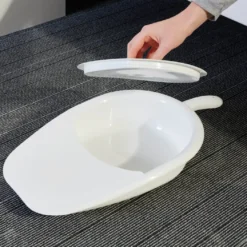 Vitility bekken med lokk – toalett for sengeliggende