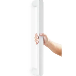 Vitility dusjhåndtak i perlehvit, 55 cm
