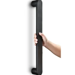 Vitility dusjhåndtak i sort, 55 cm