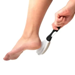 Vitility ergonomisk fotfil med børste