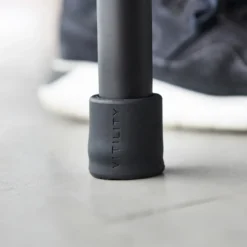 Vitility Fast Stokk med ergonomisk grep, sort