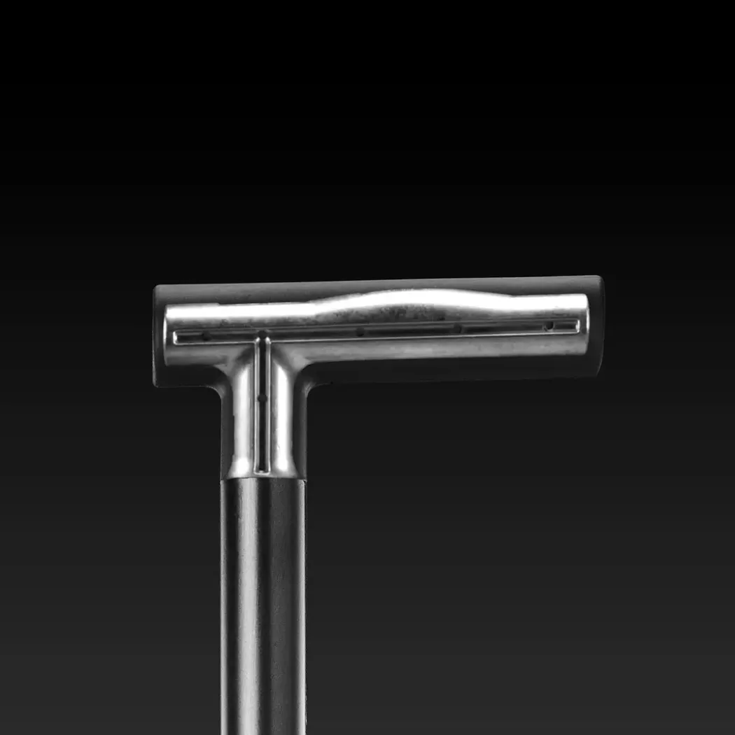 Vitility Fast Stokk med ergonomisk grep, sort