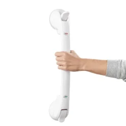 Vitility mobilt dusjhåndtak med sugekopper, 49 cm
