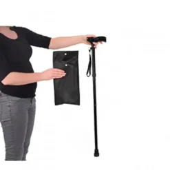 Vitility sammenleggbar stokk sort