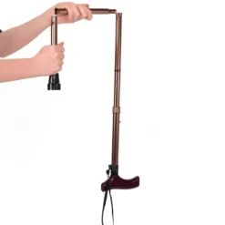 Vitility sammenleggbar stokk, bronse